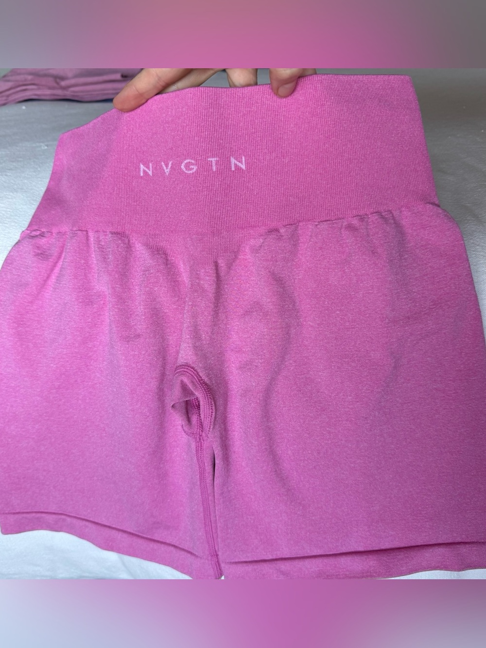 NVGTN Seamless High-Waisted workout shorts